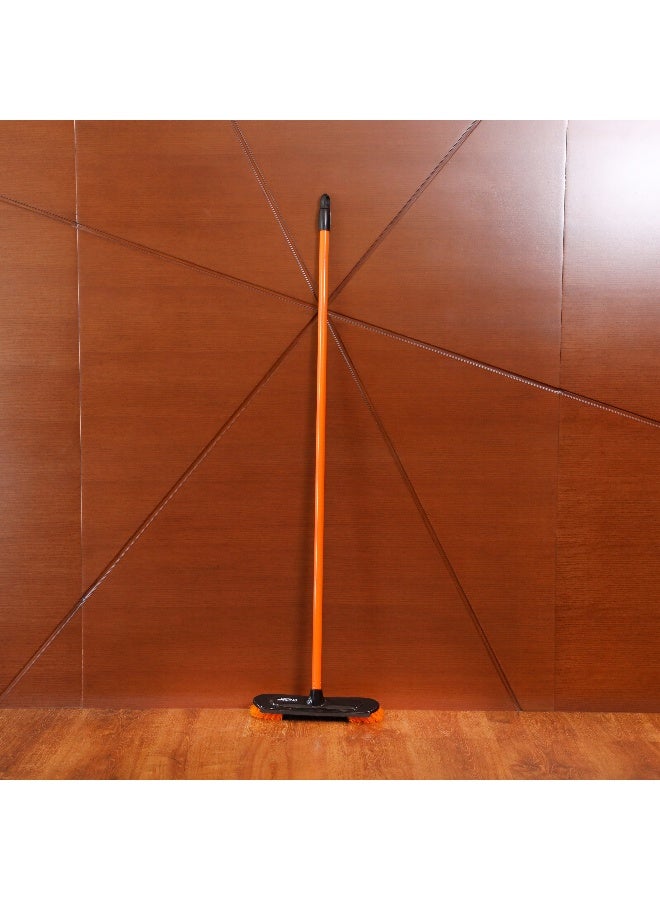 Royalford Broom With Handle Multicolor Silver/Orange/Blue - Image 3