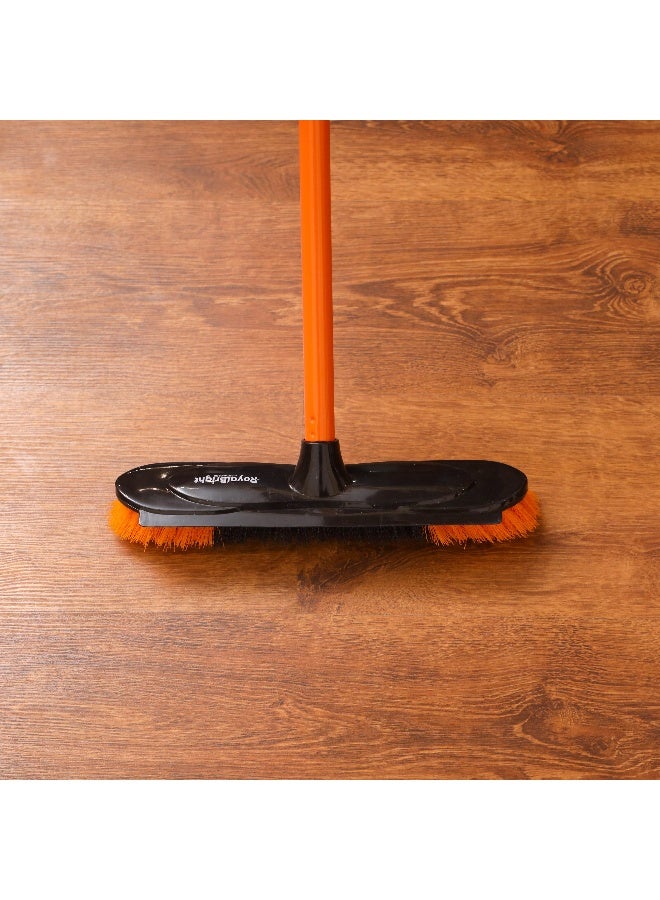 Royalford Broom With Handle Multicolor Silver/Orange/Blue - Image 2