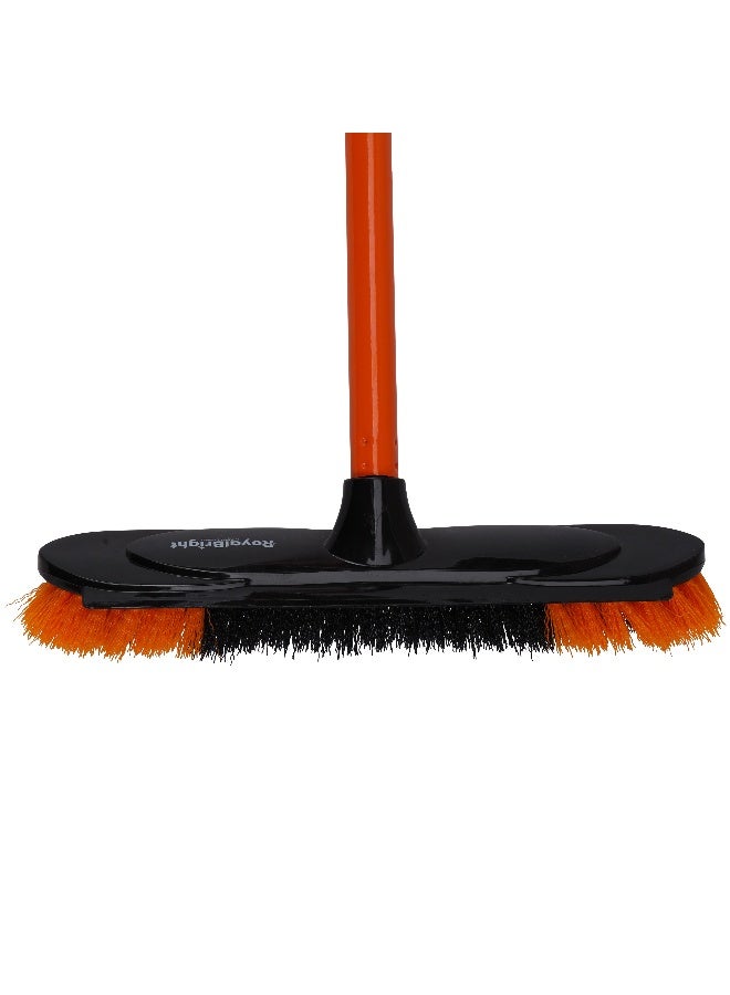 Royalford Broom With Handle Multicolor Silver/Orange/Blue - Image 5