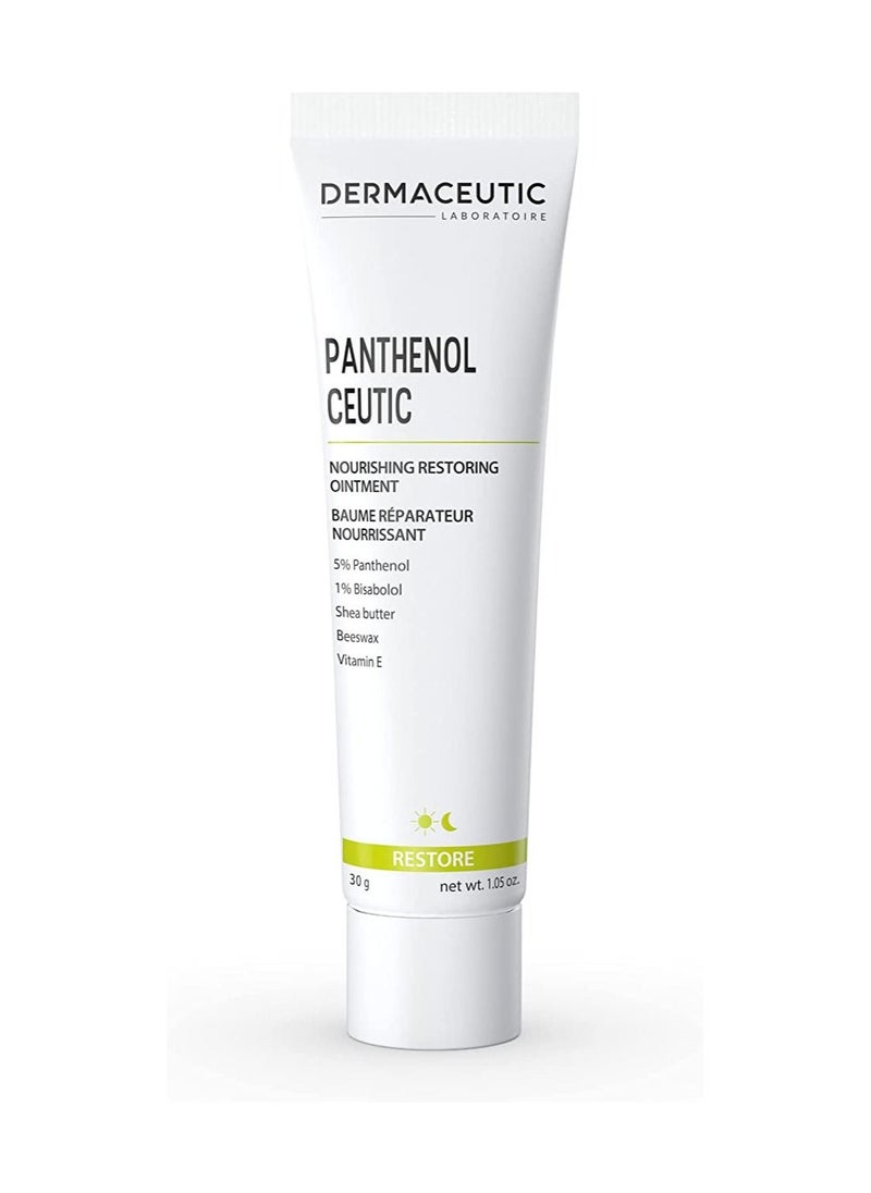 Dermaceutic Dermaceutic Panthenol Ceutic - Nourishing Restoring Ointment with Panthenol, Shea Butter, Beeswax and Vitamin E - Immediate comfort for dry, sensitive and irritated skin - 30g  - Image 2