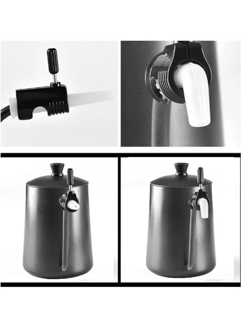 Coffee Dripping Pot Restrictor Nozzle ，Compatible Replacement Part ，Adjustable Water Flow Pourers，Specialty Coffee Drip Jugs Kettle Gooseneck  - Image 4