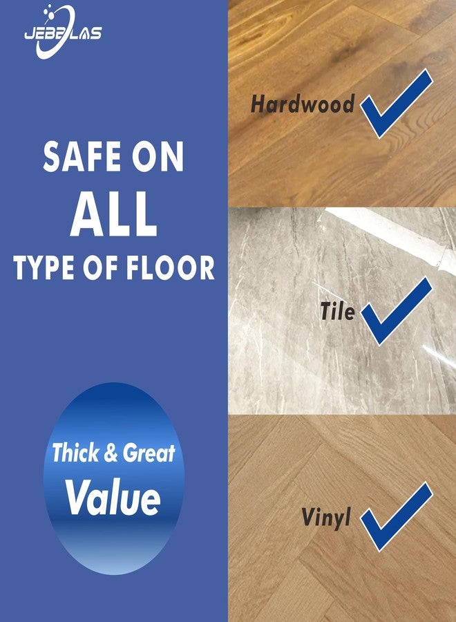 JEBBLAS Disposable Mop Pads for XL Sweeper, X-Large Disposable Sweeping Cloths Dry Mopping Pads, Pack of 50 - Image 3