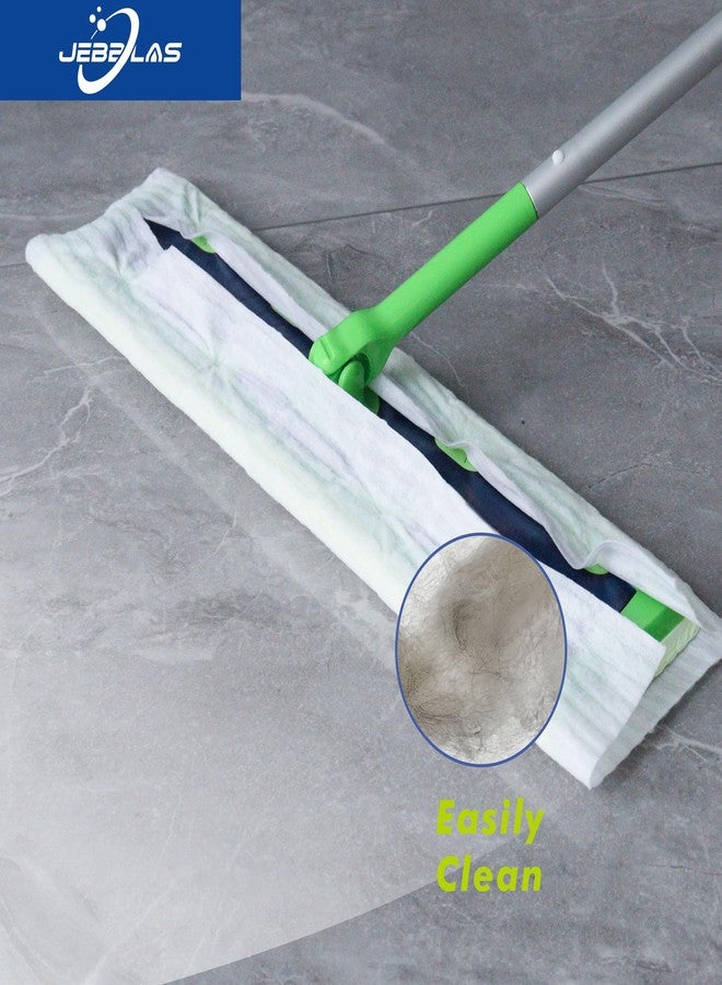 JEBBLAS Disposable Mop Pads for XL Sweeper, X-Large Disposable Sweeping Cloths Dry Mopping Pads, Pack of 50 - Image 5