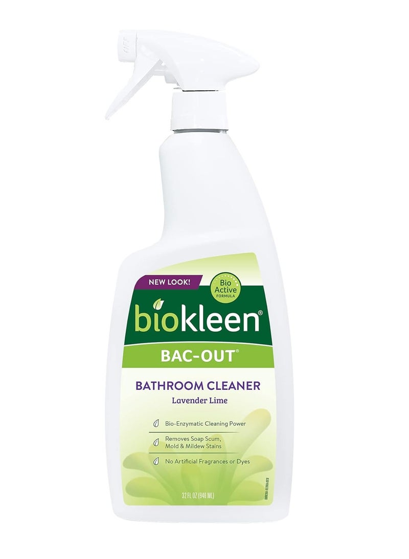 Biokleen Lavender Lime Bathroom Cleaner 946 ML - Image 1