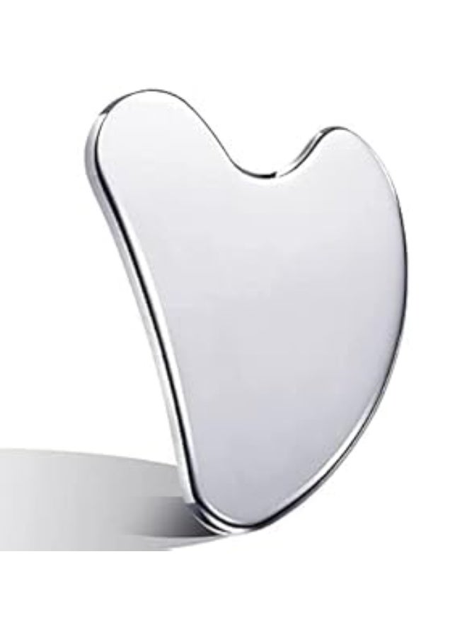 Face Massage Roller Stainless Steel for Body, Face, Neck and Eyes, Durable Gua Sha, Gua Sha Skin Care Gift Stainless Steel for Women wrinkle and anti-aging - Image 1