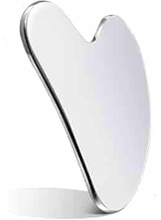 Face Massage Roller Stainless Steel for Body, Face, Neck and Eyes, Durable Gua Sha, Gua Sha Skin Care Gift Stainless Steel for Women wrinkle and anti-aging - Image 2