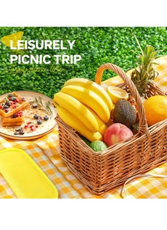 Fanski Outdoor Picnic Blanket Foldable Large Beach Blanket Oversize 79''*79'', Waterproof Sandproof Camping Picnic Blanket with Carry Strap, Portable Picnic Mat for Travel, Picnic, Outdoor  - Image 5