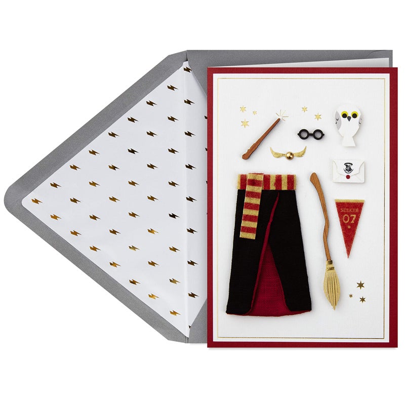 Hallmark Signature Harry Potter Birthday Card (Favorite Things) - Image 1