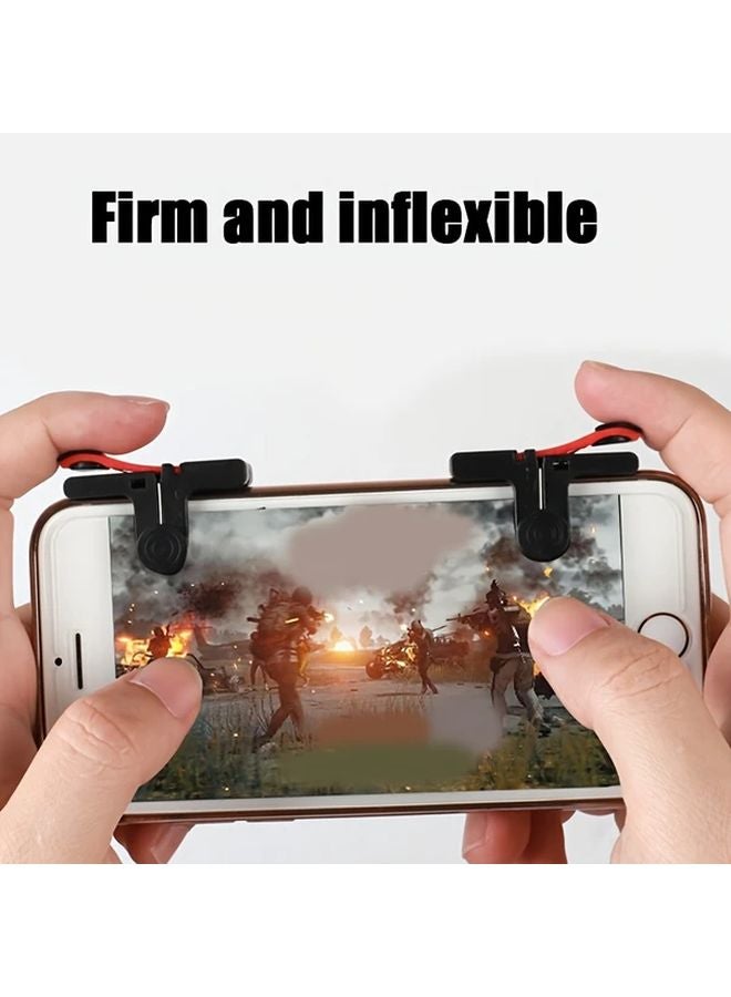 D9 Black Mobile Game Controller PUBG Button Trigger No Battery Required - Image 2