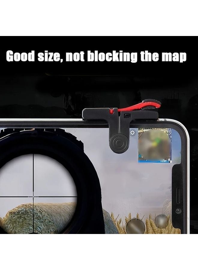 D9 Black Mobile Game Controller PUBG Button Trigger No Battery Required - Image 4