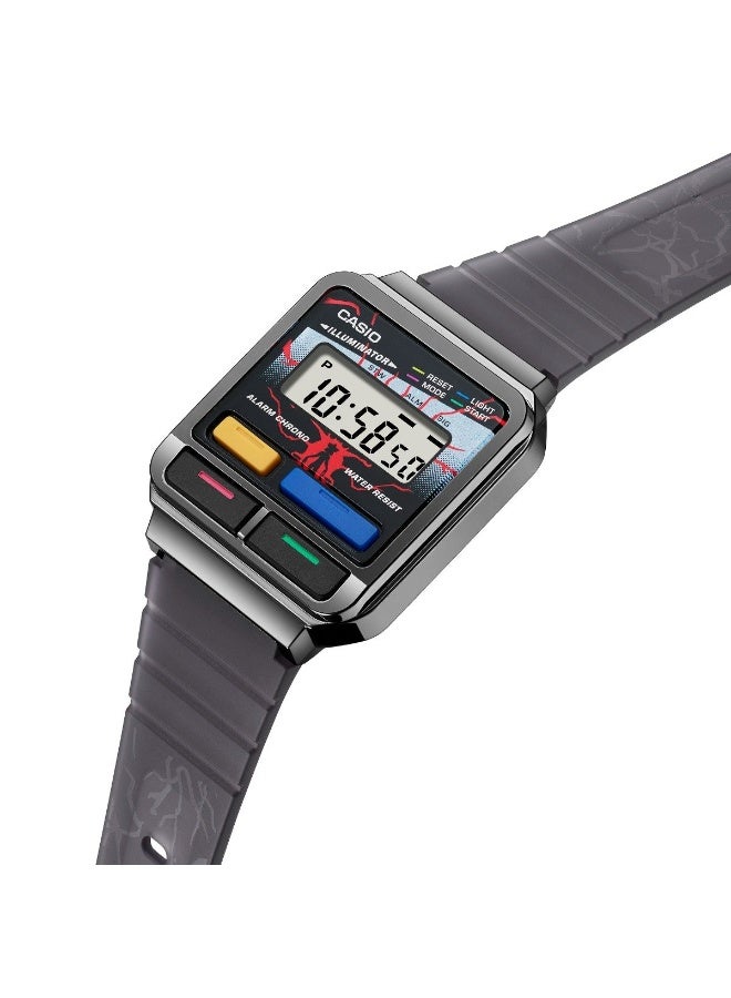 كاسيو ساعة كاسيو سترينجر ثينجز الكلاسيكية A120WEST-1ADR - Image 2