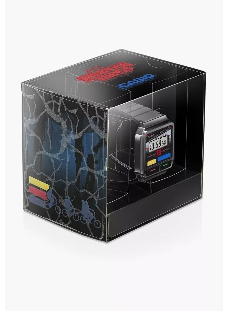 كاسيو ساعة كاسيو سترينجر ثينجز الكلاسيكية A120WEST-1ADR - Image 4