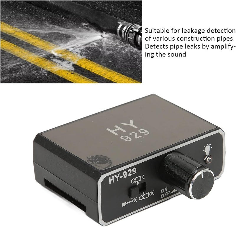 كلاراكو جهاز كشف تسرب المياه الاحترافي، عالي القوة، مسبار مزدوج، أداة كشف أنابيب المياه المنزلية 100-240 فولت (قابس أمريكي) - Image 4
