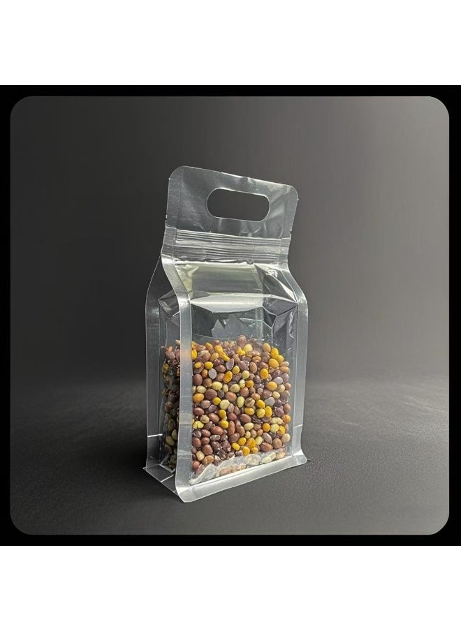 KAWALIB 20 8-side self-sealing sealed baked snack dry goods storage plastic bags, resealable, with tear notch, for sealing packaged food and coffee  - Image 3