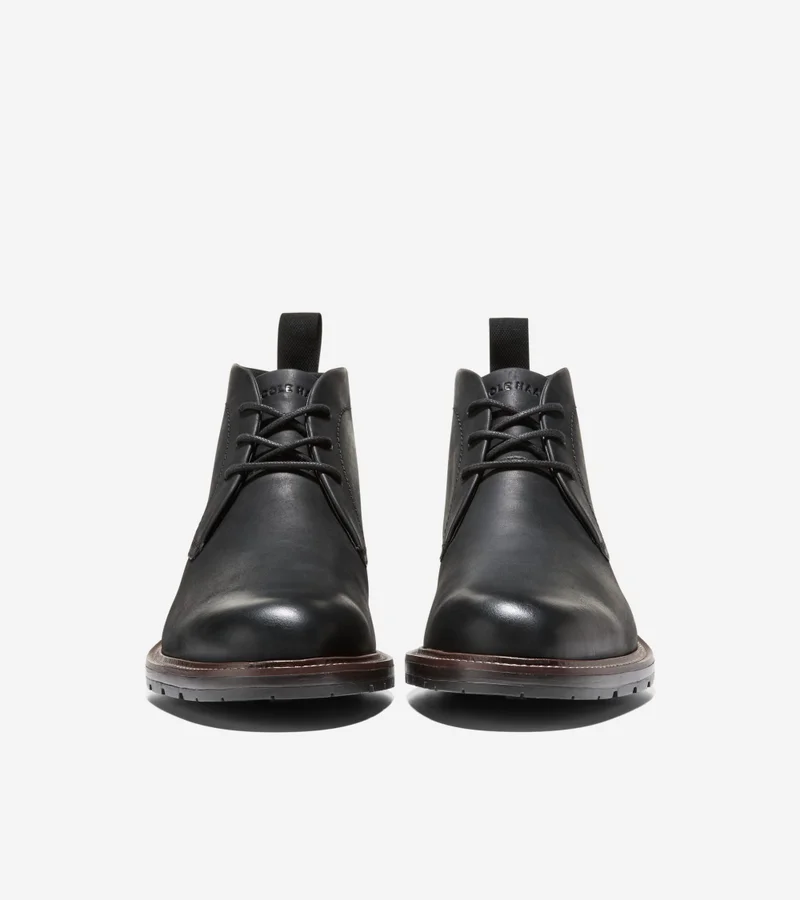 كول هان Men's Roundhill Grand Waterproof Chukka Boots