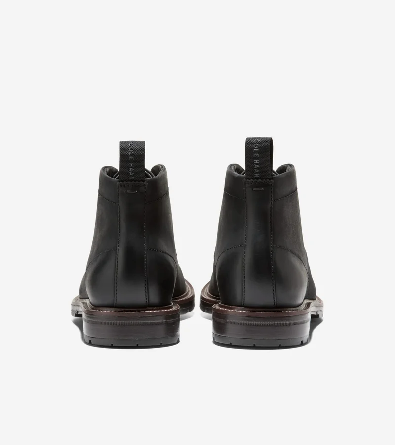 COLE HAAN BLACK Men's Roundhill Grand Waterproof Chukka Boots for Men | Best Price UAE