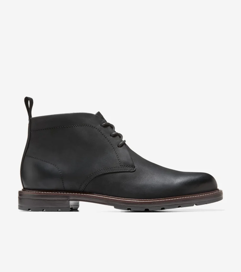 كول هان Men's Roundhill Grand Waterproof Chukka Boots