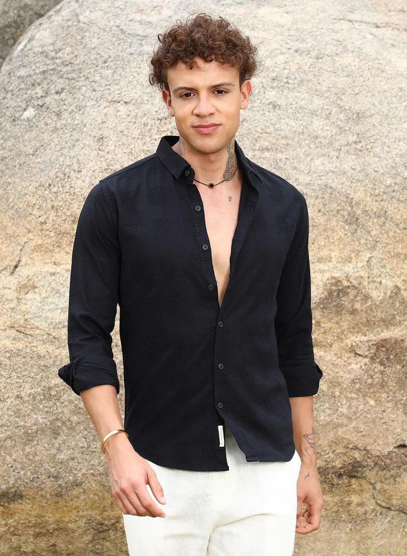 كامبوس سوترا قميص بنقش خلية النحل