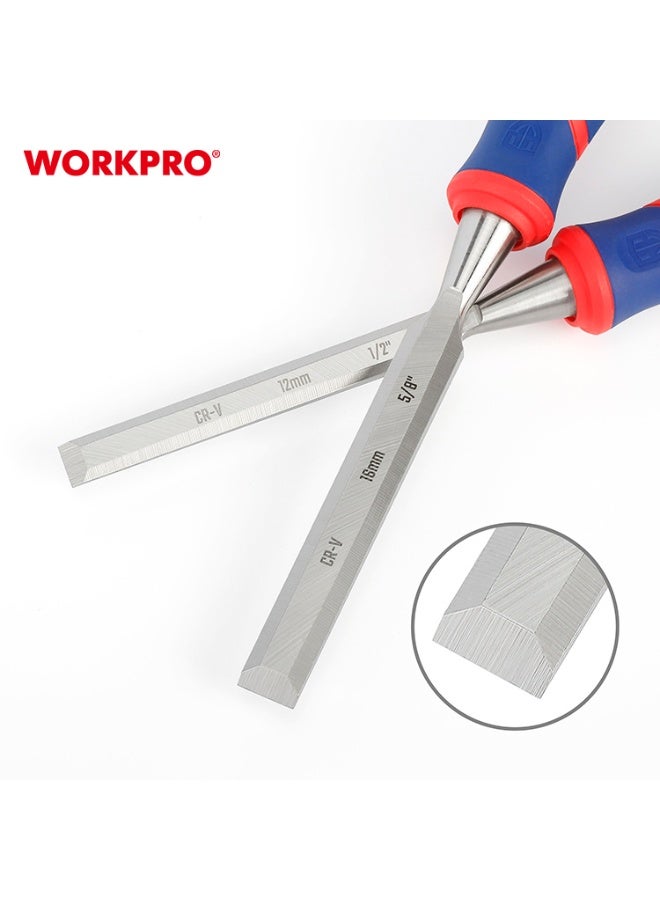 WORKPRO - 16mm (5/8") Wood Chisel WP243007 Original - Image 5