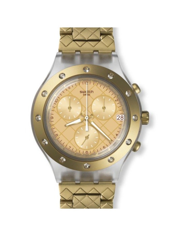 Swatch Unisex Bodega Quartz Movement Water Resistant Wrist Watch - 41 Mm - Image 1