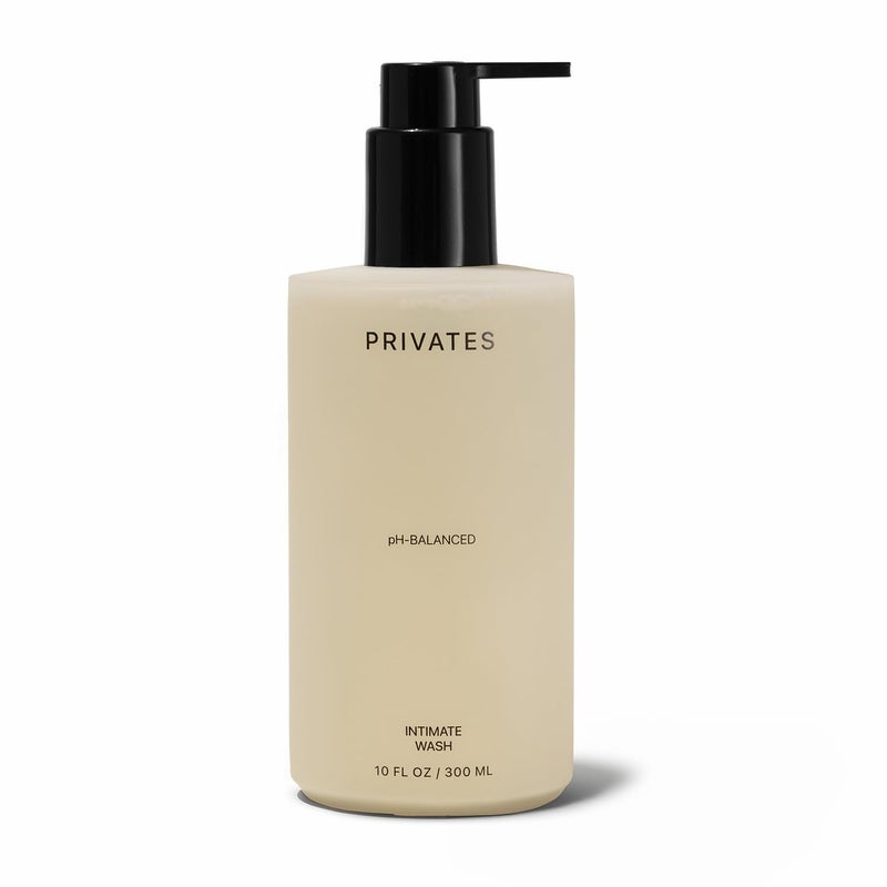 PRIVATES pH-Balanced INTIMATE WASH for Women & Men | Odor Control, Irritation & Dryness Relief | Hydrating & Soothing with Aloe | Microbiome-Friendly | Natural Ingredients | Fragrance-Free | 10 fl oz - Image 1