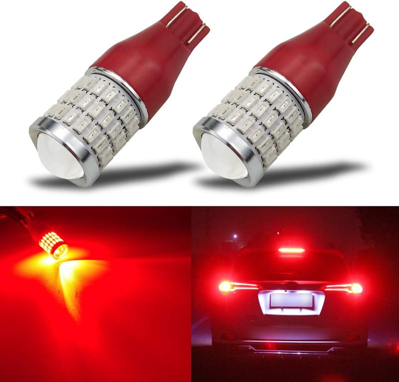 iBrightstar 912 921 LED Bulb for Tail 3rd High Mount Brake Lights - Brilliant Red - Image 1