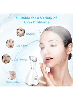 Seneryla Facial Steamer For Face Face Steamer For Facial Deep Cleaning Face Steamer Nano Mister Set For Sinuses Unclogs Pores Home Spa Skin Care  - Image 2