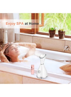 Seneryla Facial Steamer For Face Face Steamer For Facial Deep Cleaning Face Steamer Nano Mister Set For Sinuses Unclogs Pores Home Spa Skin Care  - Image 5