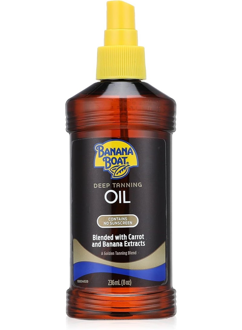 Banana Boat Deep Golden Tanning Oil 236ml