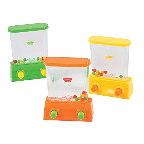 Fun Express Mini Water Basketball Games Set of 12 Handheld Water Ring Toss Party Favors for Kids 48 Bulk Toys for Birthday Goodie Bag Stuffers Classroom Prizes Travel Games for Kids 812 - Image 1