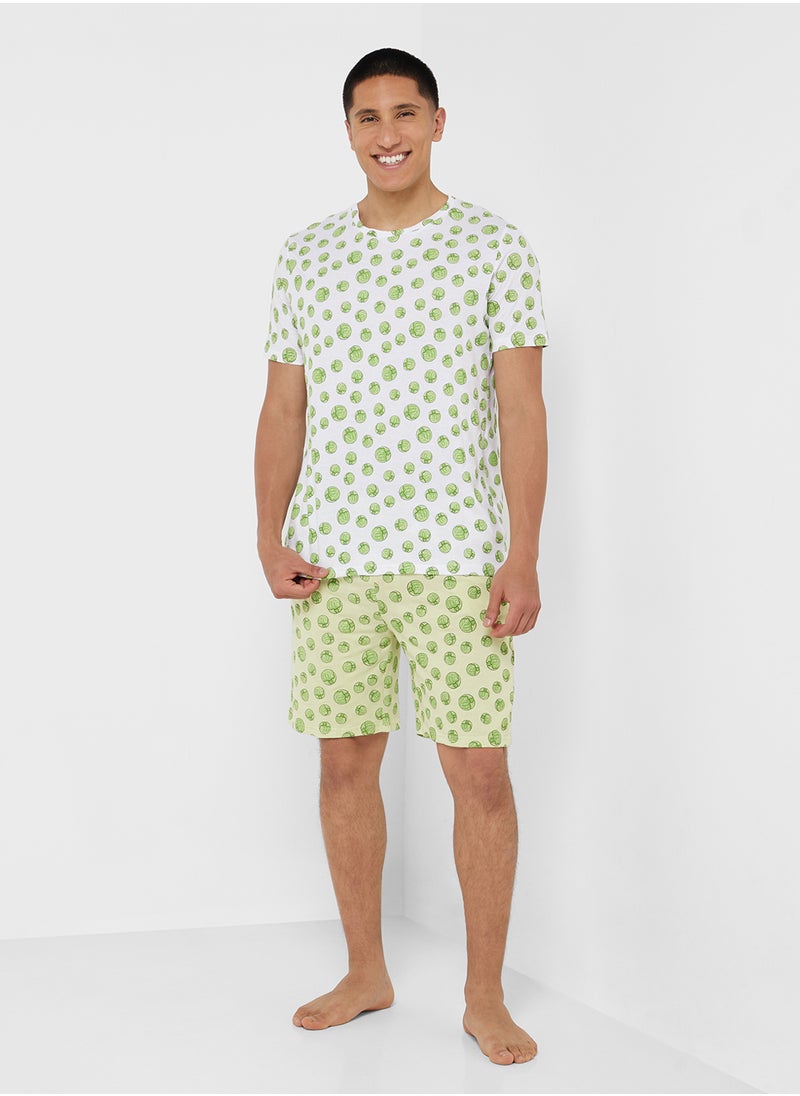 BRAVE SOUL Nightwear T-Shirt & Shorts Sets  - Image 5