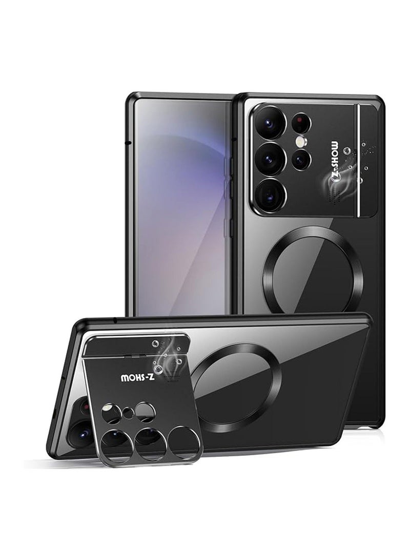 X-level Samsung Galaxy S23 Ultra Fragrance Case Cover Shockproof Camera Len Protection Anti-scratch Comfortable Touch Feel Hand Free Kickstand Holder Magsafe Back Cover Phone Shell Accessories Protector - Image 1