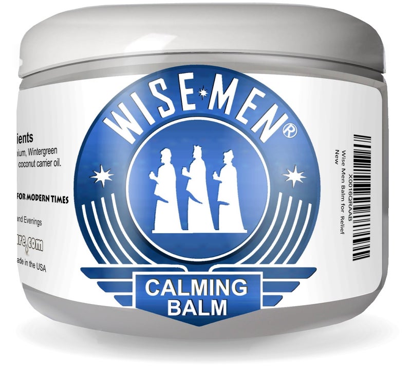 Wise Men Calm Balm - 4 fl oz. Natural Essential Oil Remedy Supports Relaxation and Aromatherapy - Image 1