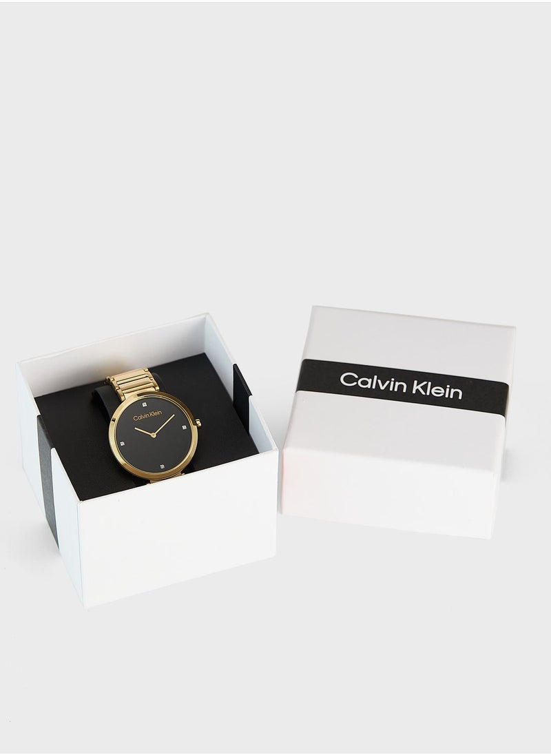 CALVIN KLEIN Minimalistic T Bar Analog Watch  - Image 4