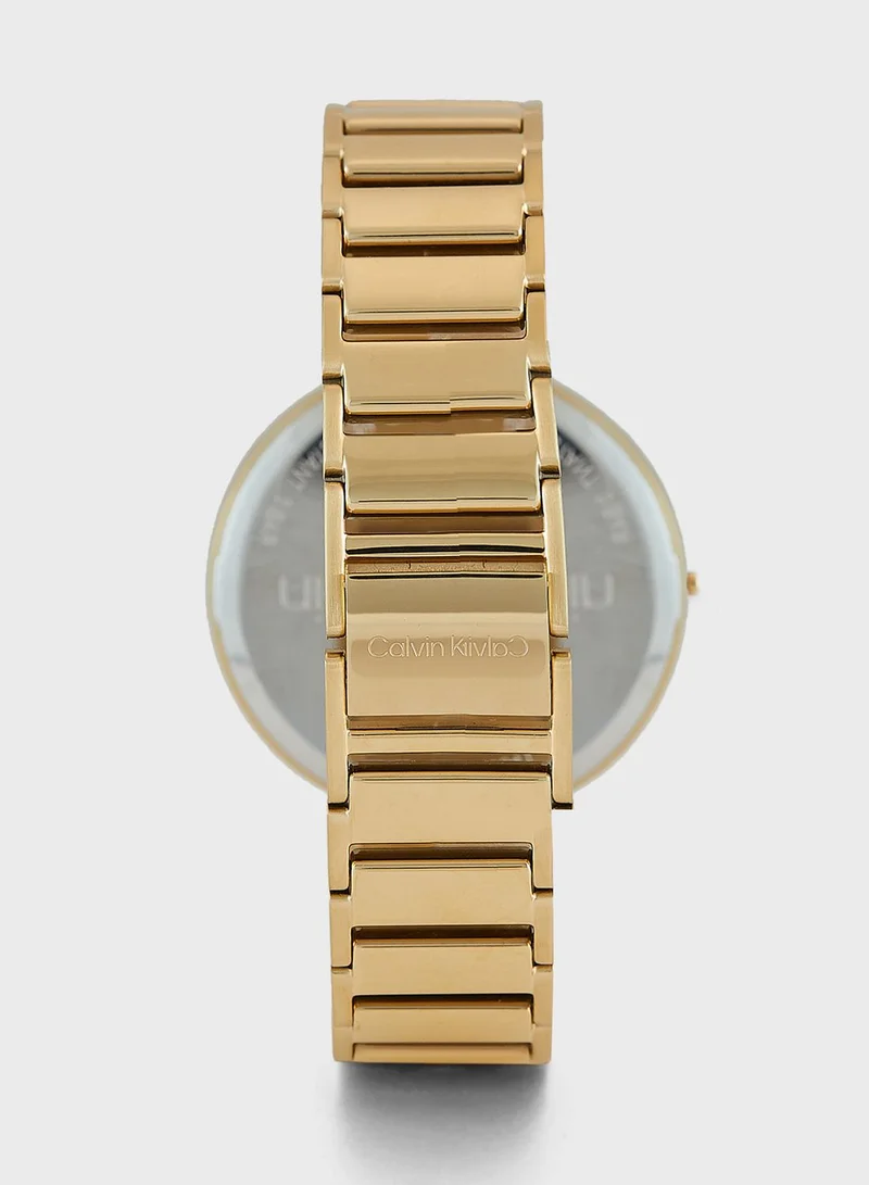 CALVIN KLEIN Minimalistic T Bar Analog Watch