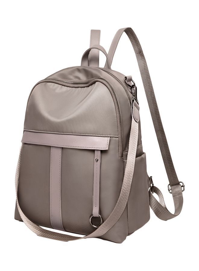 NIBEMINENT Oxford Cloth Shoulder Backpack Grey  - Image 1