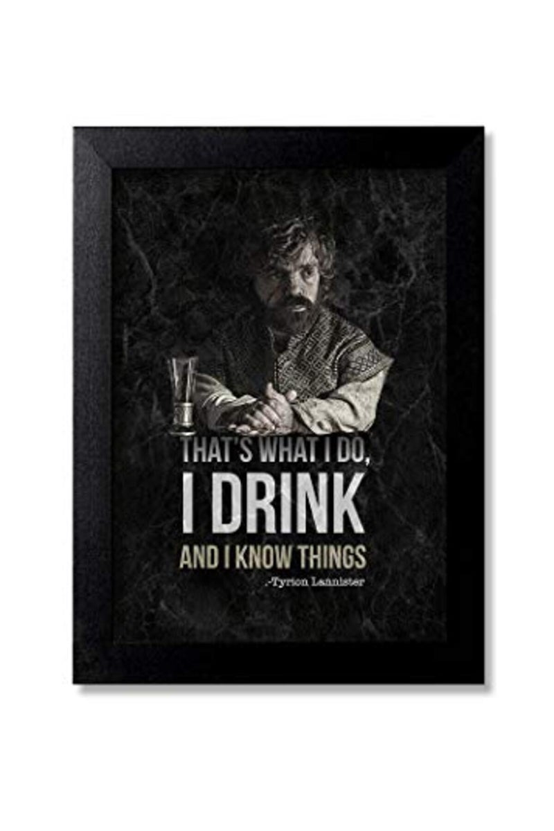 Blue Nexus Game of Thrones Posters Wall Poster with Wall Frame Wall Stickers Room Art Poster Painting Collection - Image 2