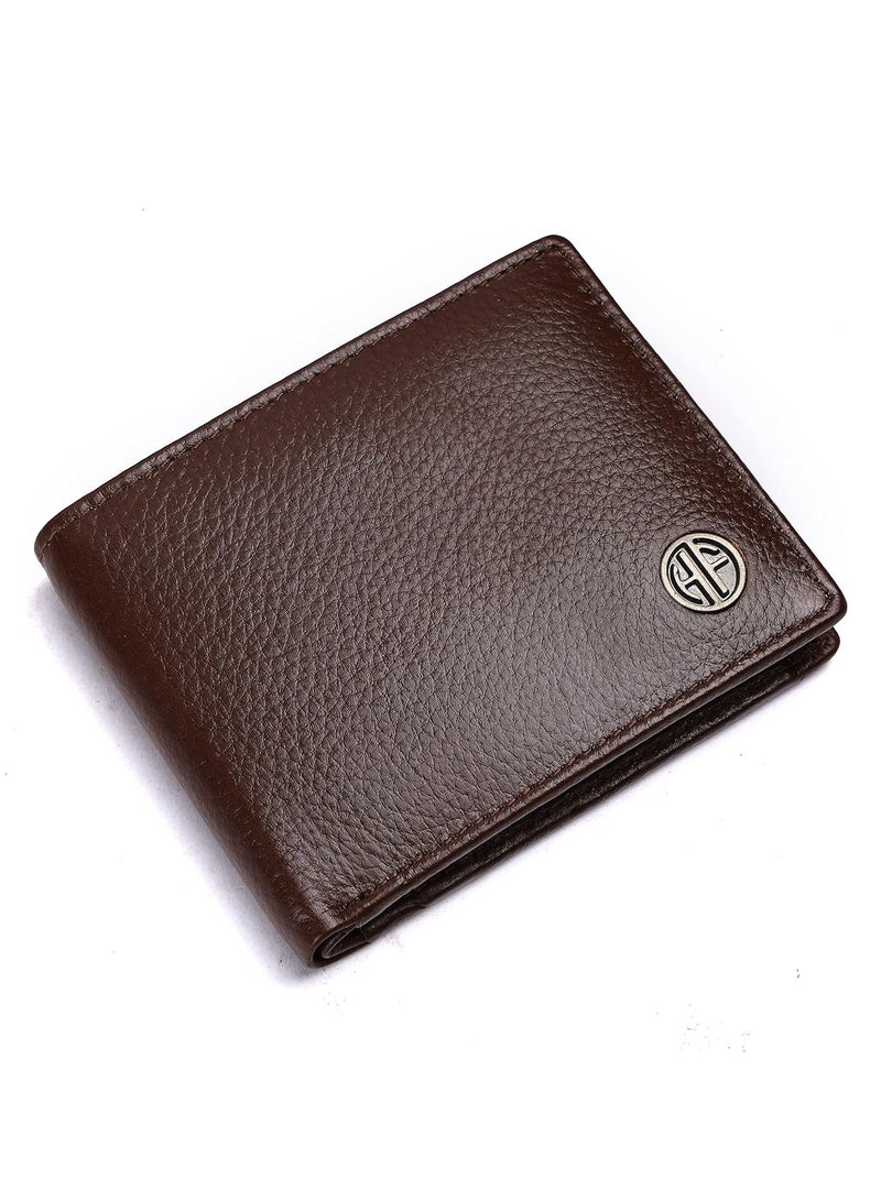  هاموندز فلاي كاتشر محفظة جلدية أصلية للرجال محفظة نقود جلدية محمية بتقنية متطورة  ثنائية الطية 4 فتحات للبطاقات وجيب للعملات المعدنية و جيوب مخفية - Image 1