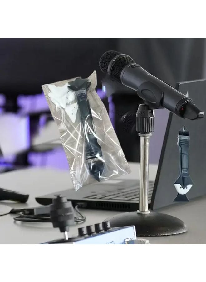 3 In 1 Black Silicone Grout Tool Set With Stainless Steel Point Sealant Cleaner - Image 1