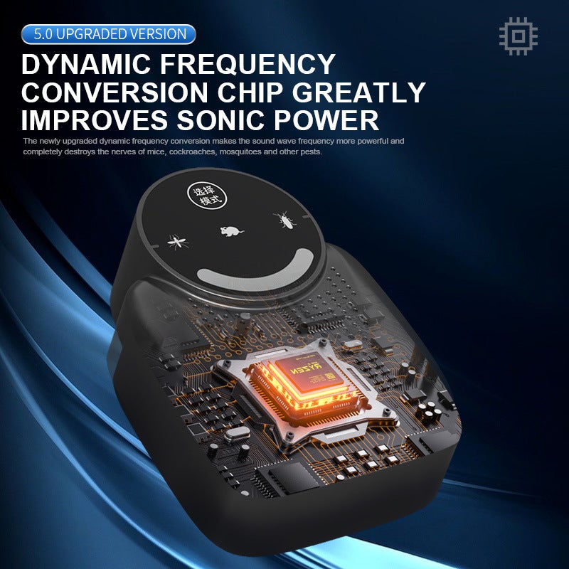 WU Cross-Border USB Smart Inverter Ultrasonic Multi-Function Home Warehouse Mouse and Pest Repeller - Image 3