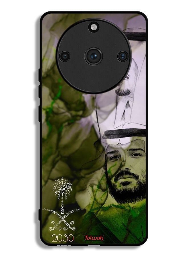 Tolwak Realme 11 Pro Plus Protective Case Cover King Salman And Crown Prince Muhammad Art Poster - Image 1