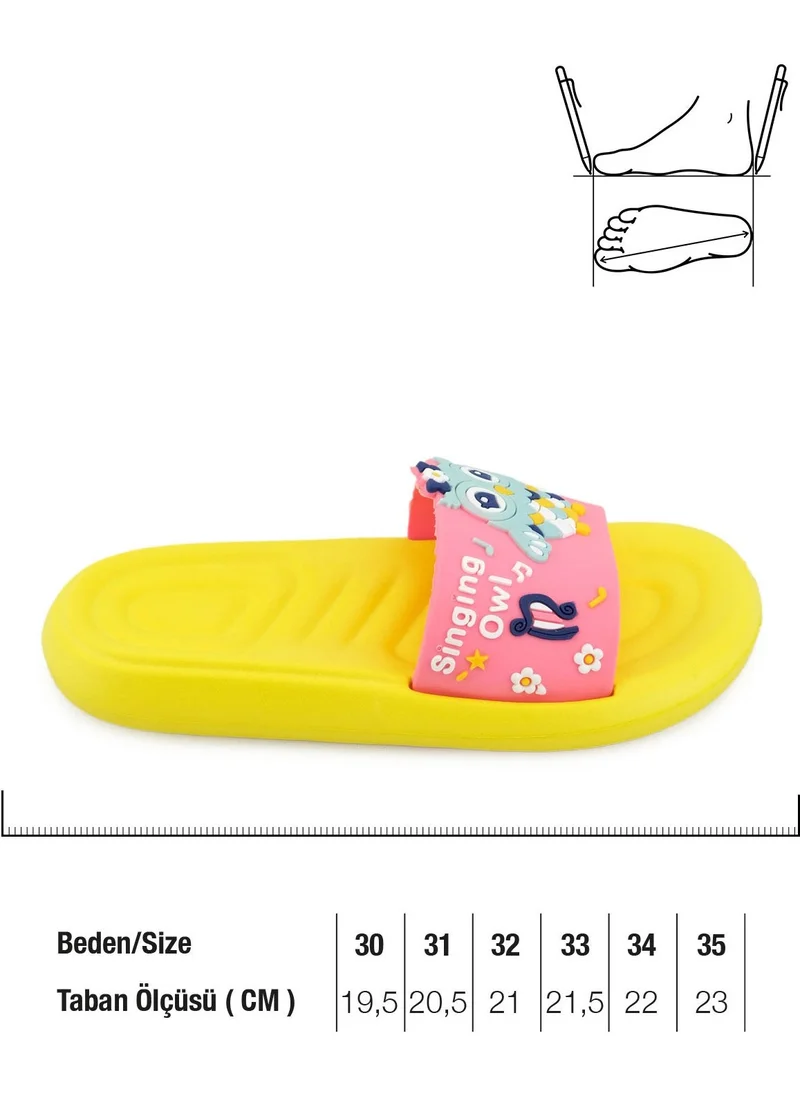 جيزر Summer Girl's Eva Suitable for Wet Floor Bathroom Pool Beach Slippers