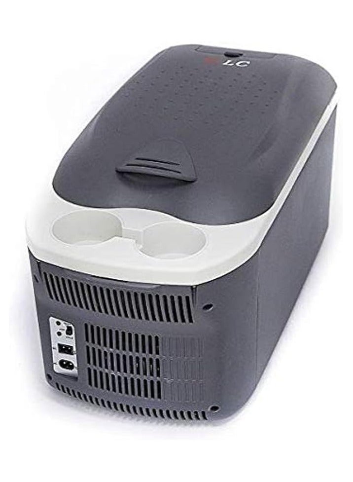 DLC 12V Car Refrigerator, 8L Mini Fridge Personal Thermoelectric Cooler and Warmer with Sealing Circle, Practical Electric Car Refrigerator Small Fridge for Car, RV, Camping, Travel(Car Refrigerator) - Image 1