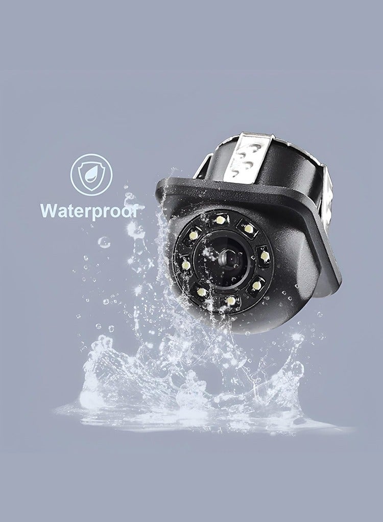 MR.SMART Mr Smart HD Car Backup Camera, 8 LED Night Vision, 170° Wide Angle, Waterproof Reverse Parking Camera - Image 3