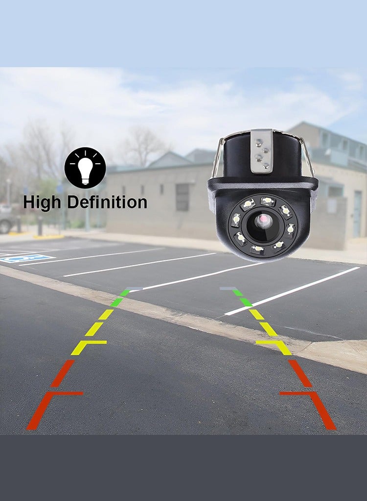 MR.SMART Mr Smart HD Car Backup Camera, 8 LED Night Vision, 170° Wide Angle, Waterproof Reverse Parking Camera - Image 4
