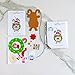 Winlyn 24 Sets Christmas Craft Kits Winter Crafts DIY Xmas Reindeer Head Ornaments Decorations Festive Foam Stickers Christmas Arts and Crafts for Kids Holiday Home Classroom Activities Party Favors - Image 4