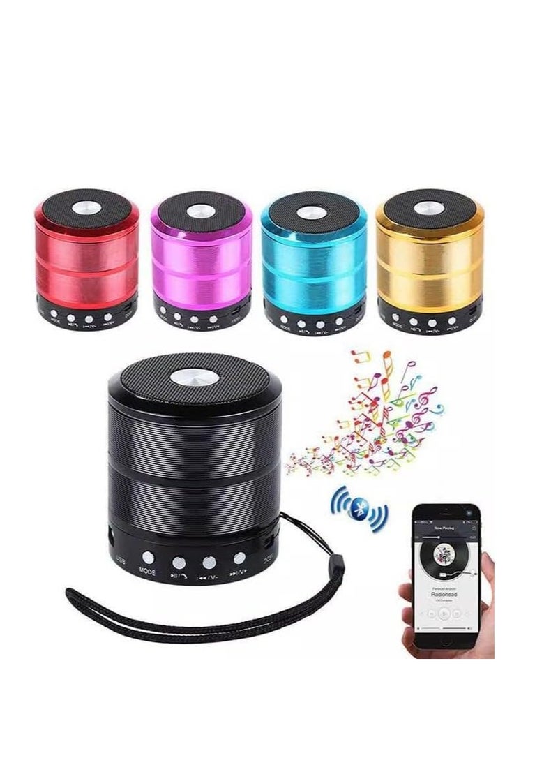 Generic Mini Bluetooth Speaker Multicolour 