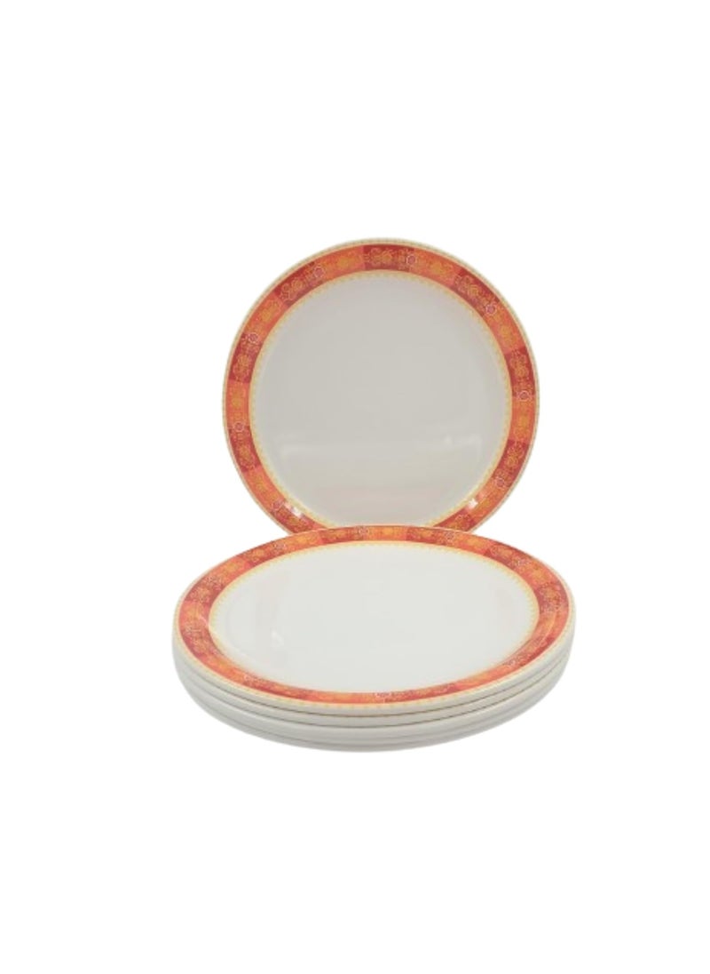 Superware Superware | Pure Melamine | Buffet Plate Set – Goldhill 12.5” (6 nos.) | Stain Free, Glazed Finish  - Image 1