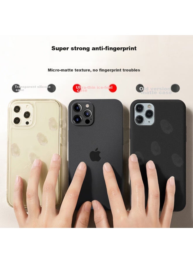 Neyaa Nai Xiao Ya Iphone 12 Pro Case, Iphone 12 Pro Protective Cover, Full Lens Protection, Ultra-thin, Transparent, Frosted, Shockproof Soft Case For Men And Women, Sea Blue - Image 4