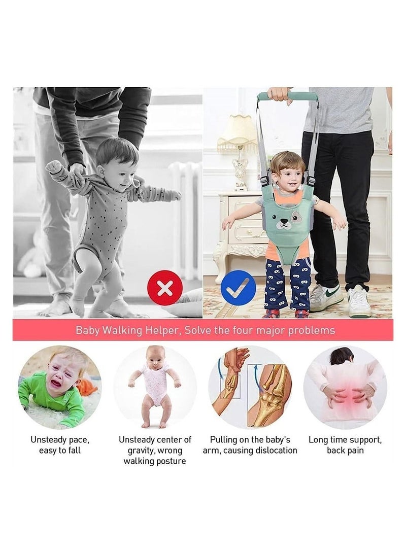 Y&D Baby Walking Harness, Adjustable Kids Walker Helper, Toddler Infant Harness Assistant Belt, Child Learning Walk Support Assist Trainer, Detachable for 6-36 Months  - Image 4